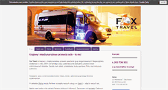 Desktop Screenshot of fox-travel.pl